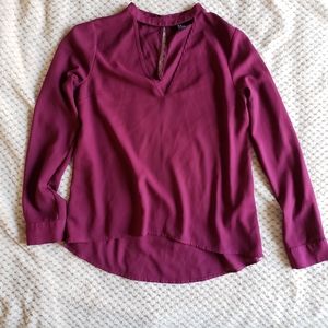 Long Sleeve High Neck Blouse F21